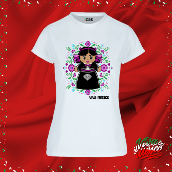 Playera Dama - Mariachi Lila