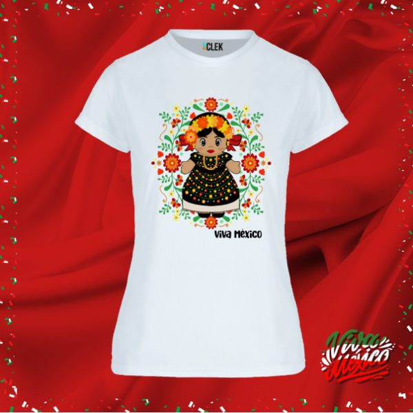 Playera Dama - Oaxaquita