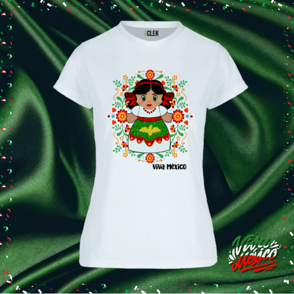 Playera Dama - Poblanita